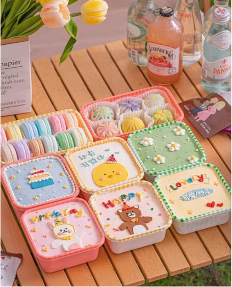 🔥10pcs cake box container tiramisu cup cake plastic tray mousse cups disposable pudding takeaway box