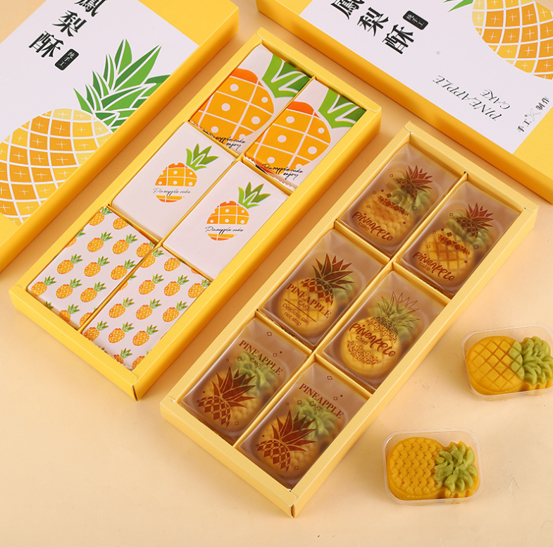 Pineapple tart packaging box CNY gift box 凤梨酥包装盒