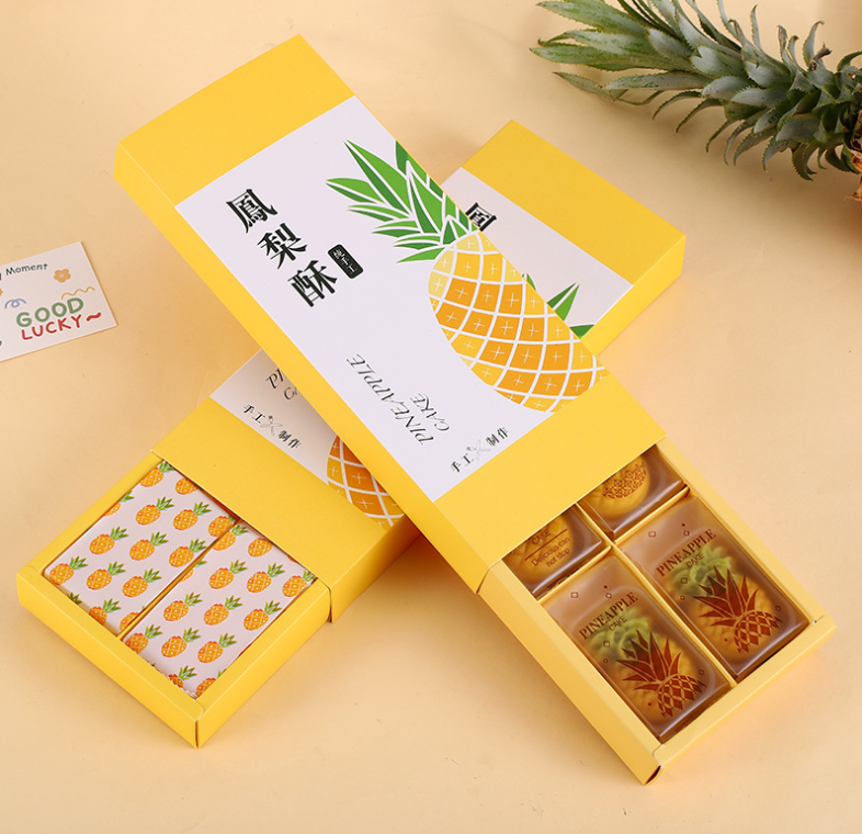 Pineapple tart packaging box CNY gift box 凤梨酥包装盒