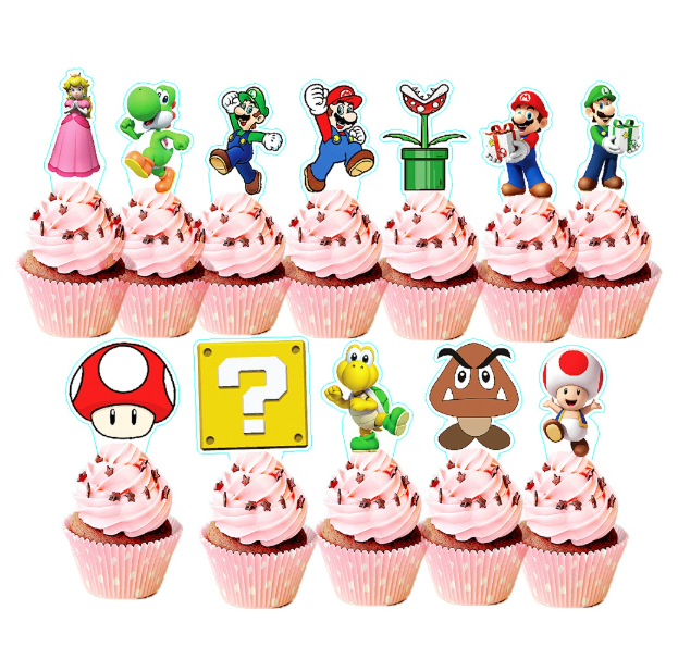 Super Mario Cake Topper