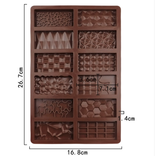 Assorted Chocolate Bar mould