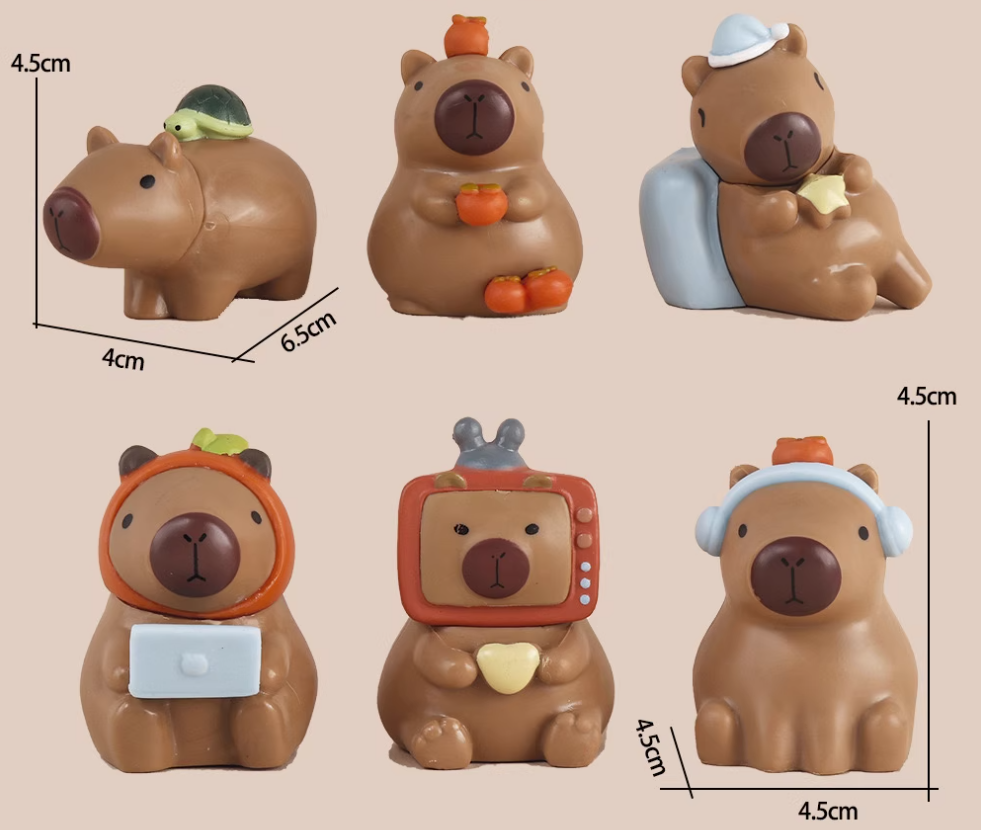 CapyBara Cake topper