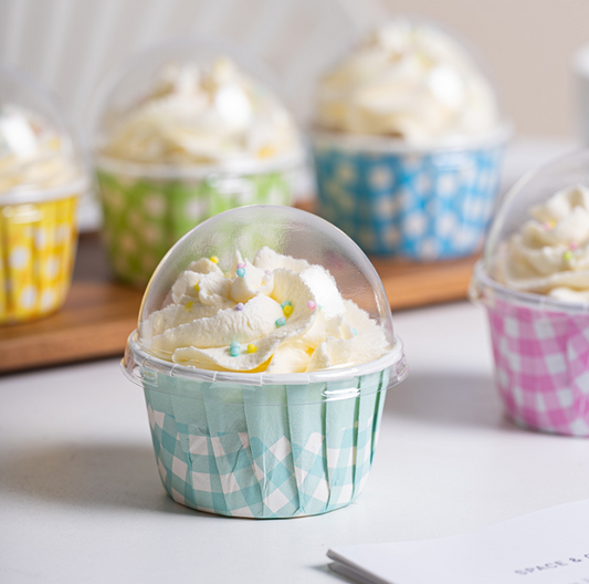 50pcs unicorn pastel blue pink cupcake liners baking cup paper cups liner for muffin