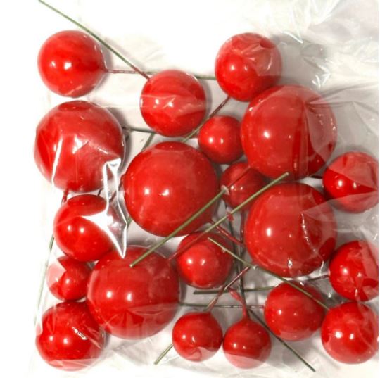 20pcs/pack (1-4cm) Gold ball cake decorating balls sphere colour cake topper