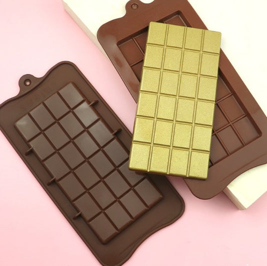 Classic Chocolate Bar mould grid chocolate mold rocky cocoa mold