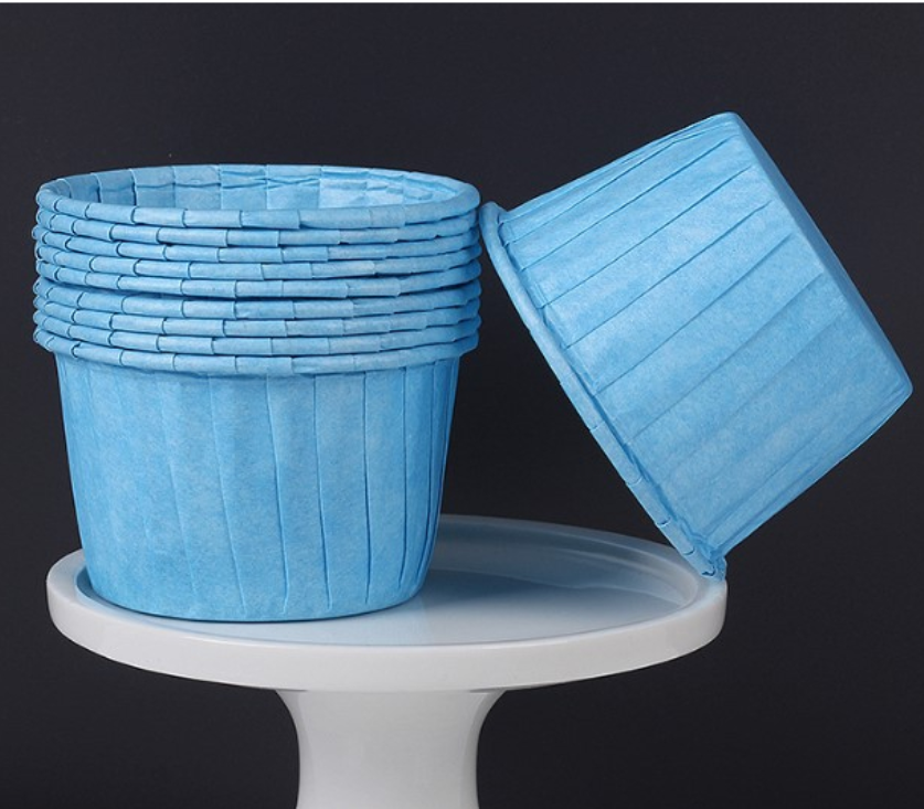 50pcs unicorn pastel blue pink cupcake liners baking cup paper cups liner for muffin
