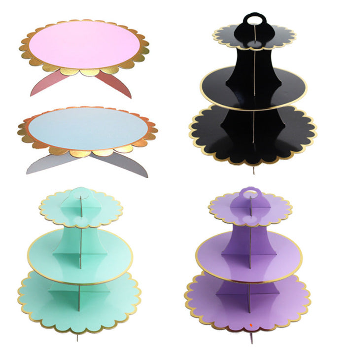3 tier cupcake stand party display stand for canape