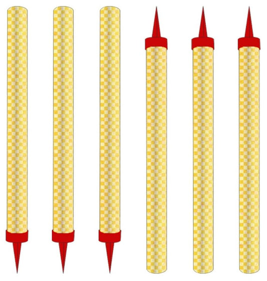 6pcs FireWorks Candle