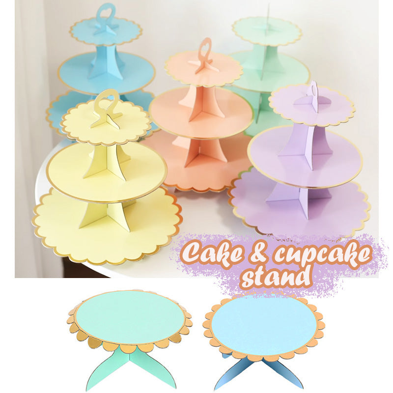 3 tier cupcake stand party display stand for canape