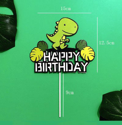Dinosaur brontosaurus tyrannosaurus set of 12pcs figurine toys for cake decorating t rex cake topper decoration toppers