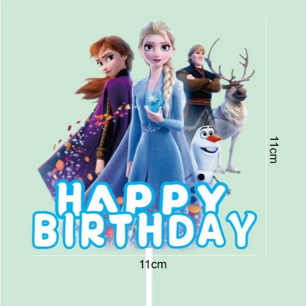 Elsa Cake Toppers Frozen Cake Decoration Cupcake topper