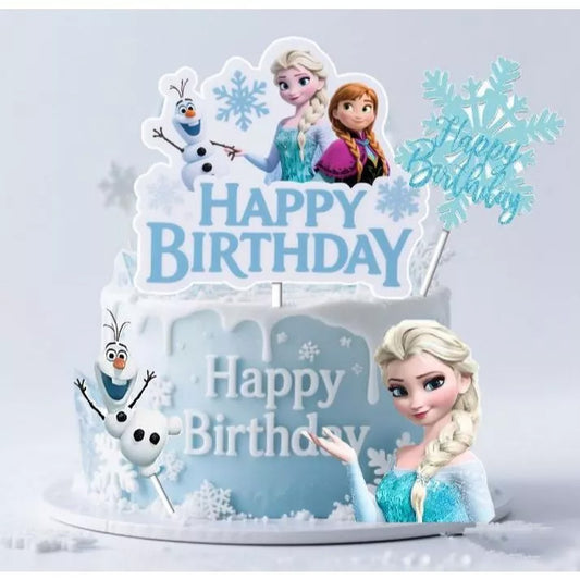 Elsa Cake Toppers Frozen Cake Decoration Cupcake topper