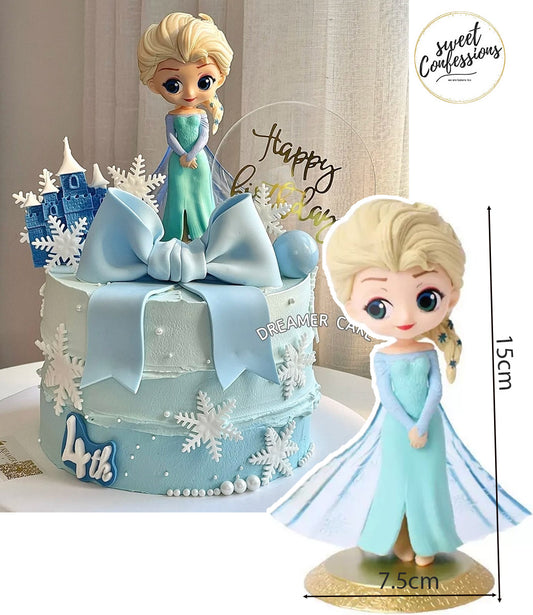 Elsa Figurine Cake Topper