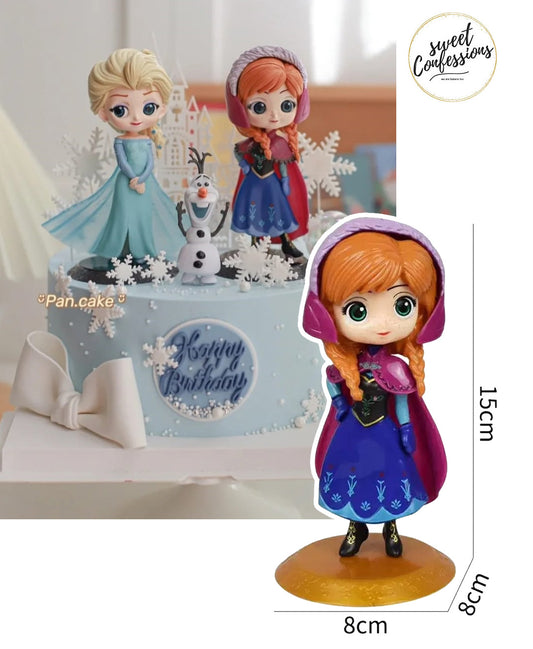 Anna Figurine Cake Topper