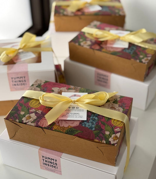 🇸🇬Festive gift box set - kueh food tray takeaway container mooncake dessert cake pastries packaging box