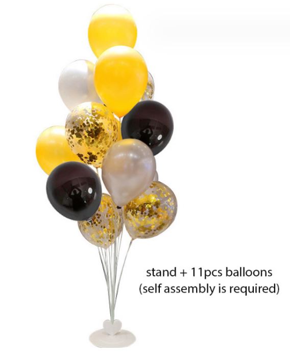 Balloon display stand floating balloons bouquet party decoration