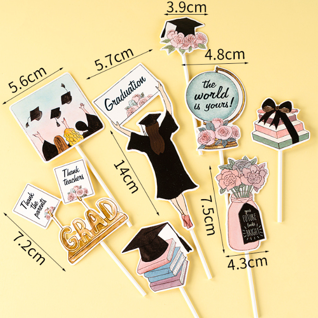 Graduation Cake Toppers