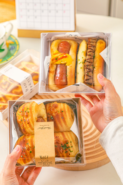 Box - cake box dessert cake packaging box sandwich packing container case baby shower gift box sweet confessions