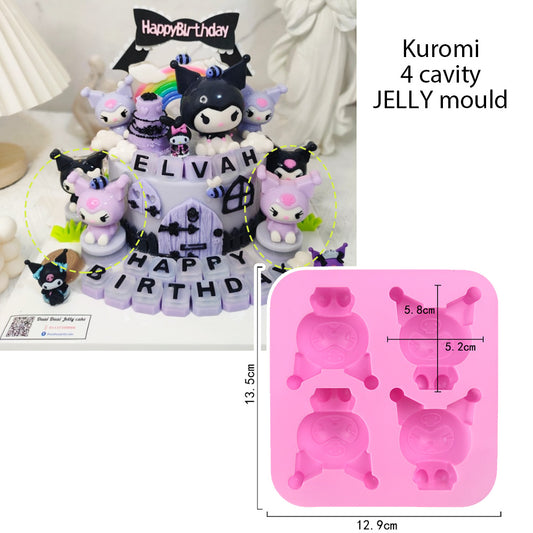 Kuromi Jelly Mould Silicone Baking Mold