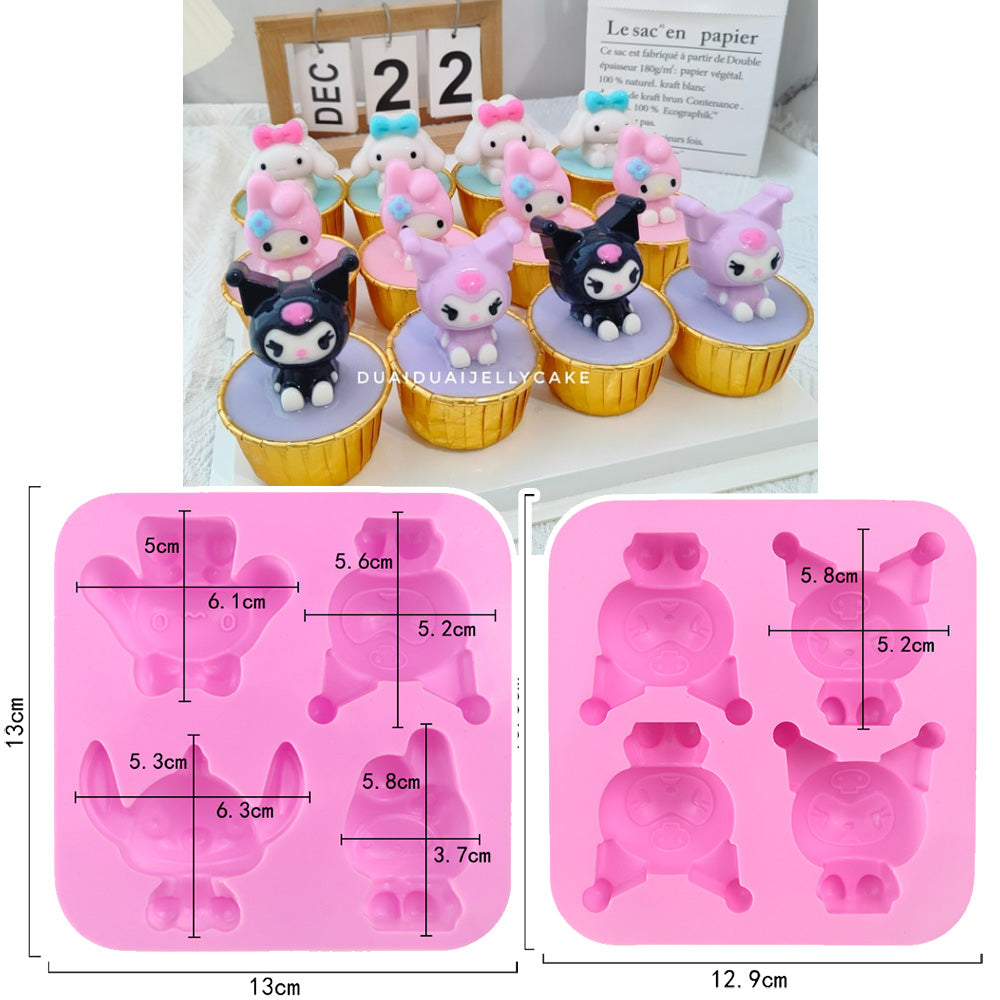 Kuromi Jelly Mould Silicone Baking Mold