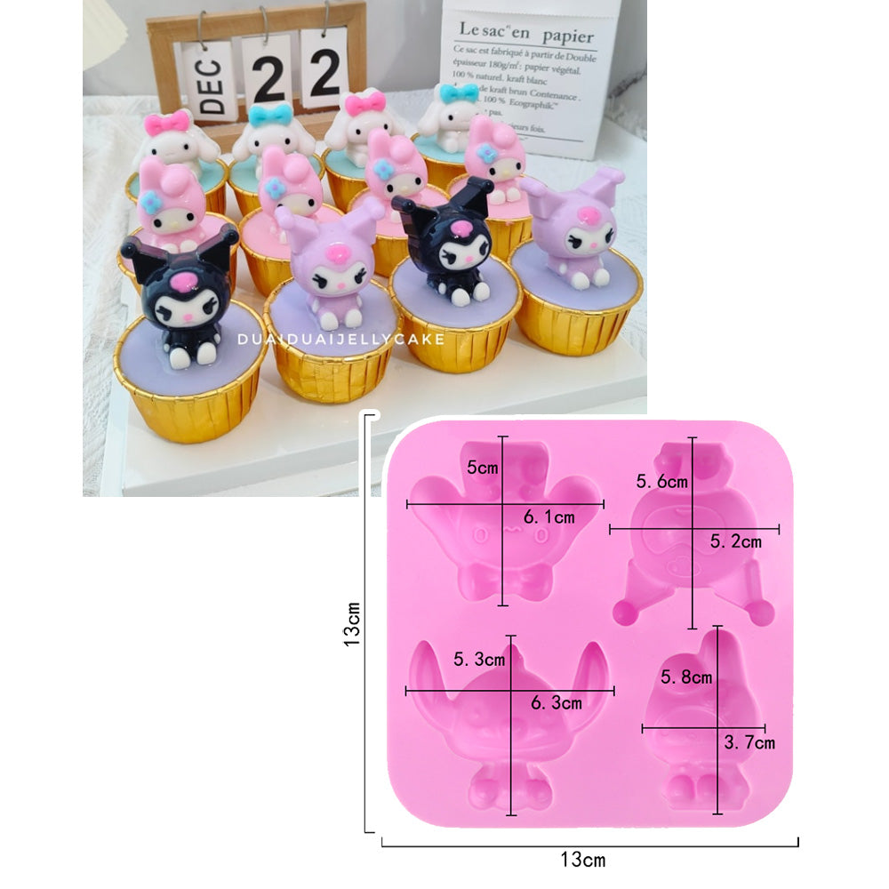 Kuromi Jelly Mould Silicone Baking Mold