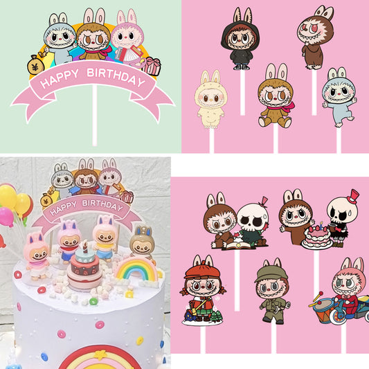 Labubu Cake Topper