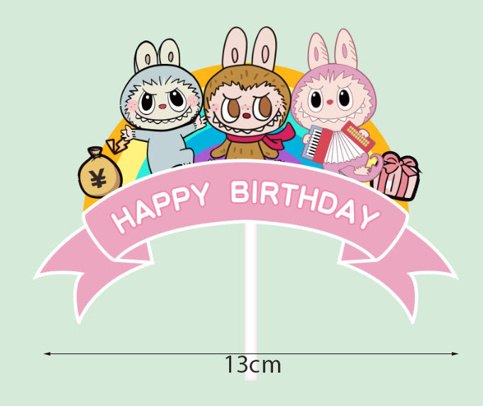 Labubu Cake Topper