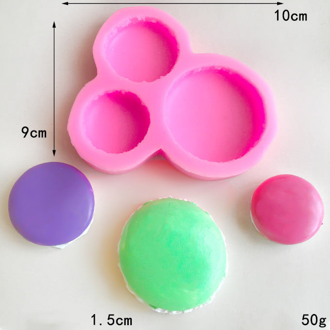 2 cavity Macaron Mould