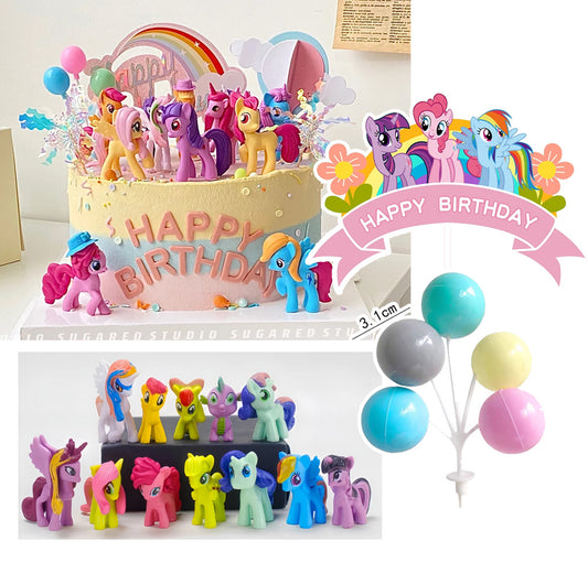 My Little Pony Cake Topper