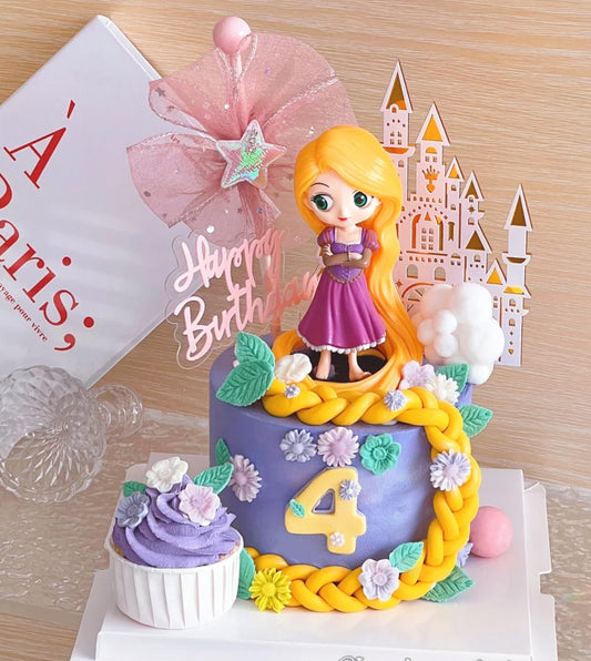 Rapunzel Princess Cake Topper toy figurine cake decorating toppers