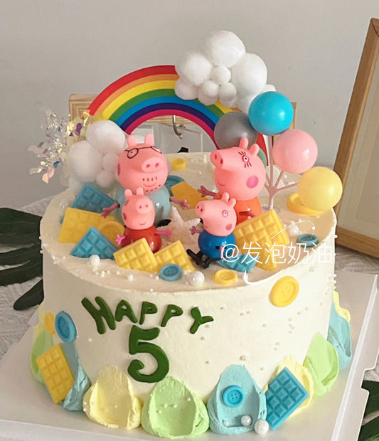 Peppa Pig Cake Topper Figurine