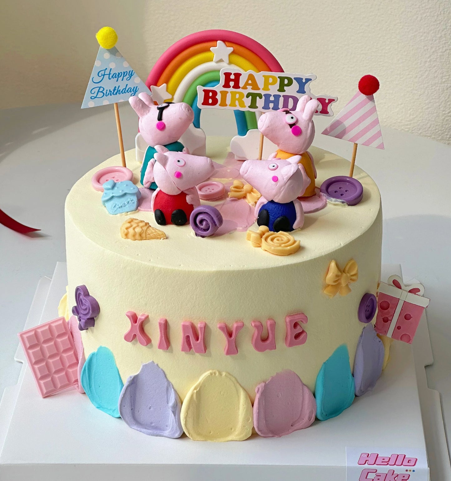 Peppa Pig Cake Topper Figurine