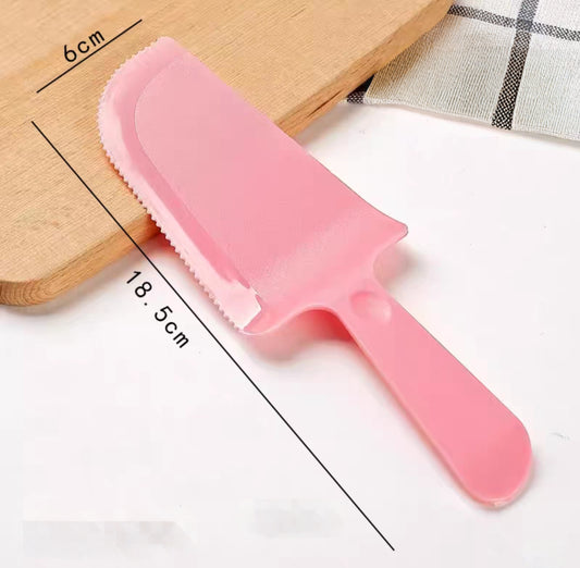 Disposable plastic knife server