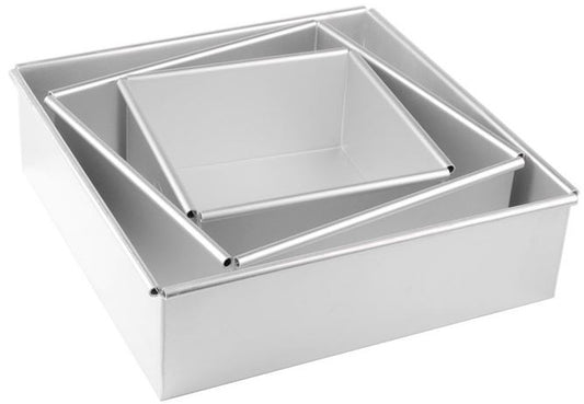 Aluminium Square baking pan cake tin Brownie Pan