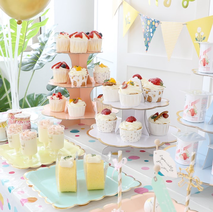 3 tier cupcake stand party display stand for canape