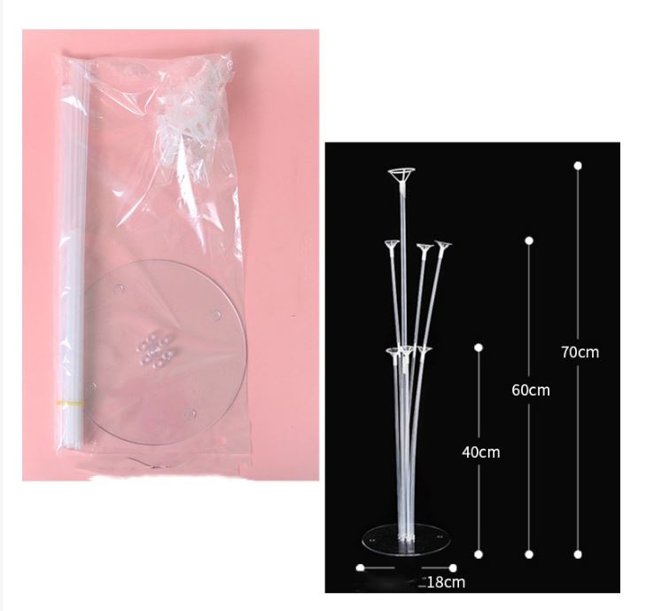 Balloon display stand floating balloons bouquet party decoration