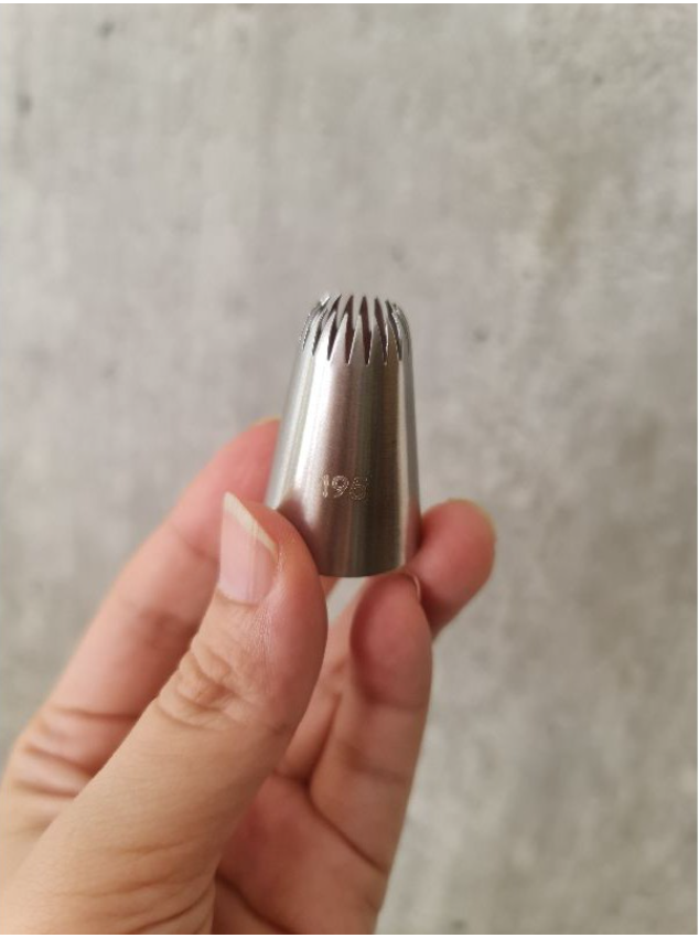 🇸🇬 Cookie Piping tip 195 for floral sunflower piped cookie seamless meringue kisses piping nozzle