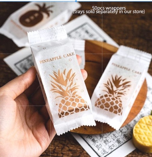 CNY box/wrappers Pineapple tart gift box 黄梨饼礼盒 chinese new year goodies box