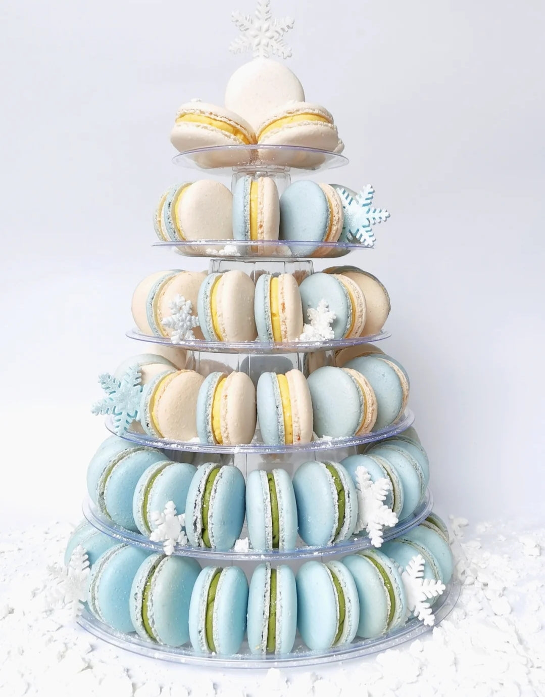 Macaron display stand macaron tower clear plastic rack