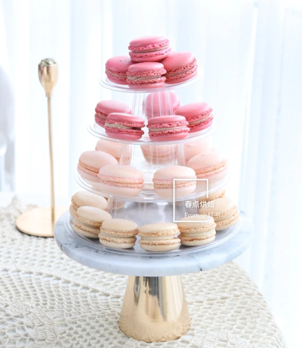 Macaron display stand macaron tower clear plastic rack