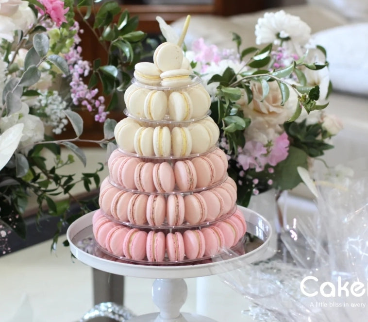 Macaron display stand macaron tower clear plastic rack