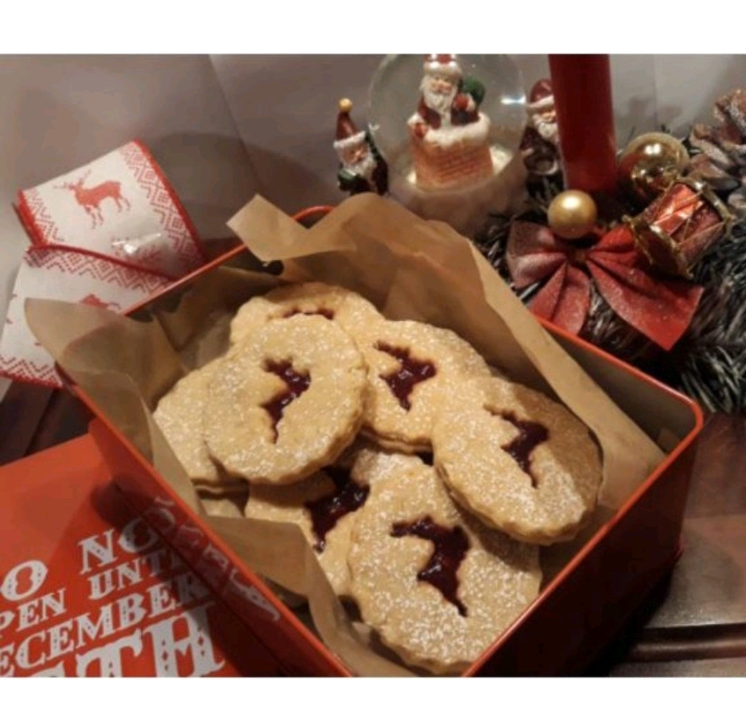 3pcs Christmas tree cutter xmas tree cutters cake decorating cookie mould linzer cookie