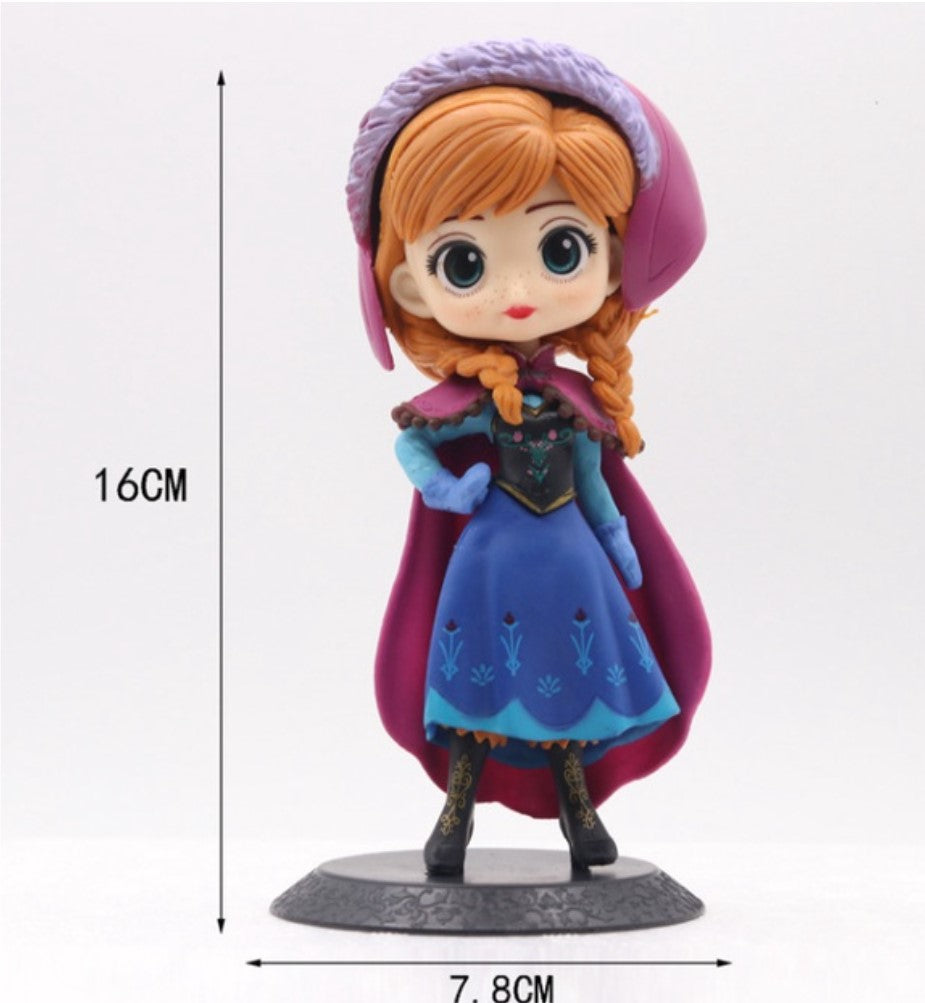 Elsa frozen toy figurine cake topper reusable & washable toy model