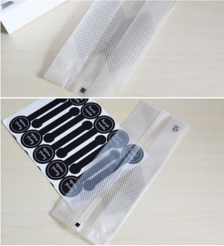 20pcs cookie bag with inner card tray cookie wrapper