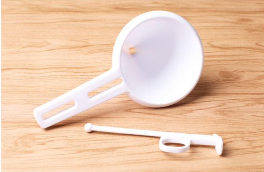 Batter dispenser food funnel cake baking proportioning tool mousse dispensing