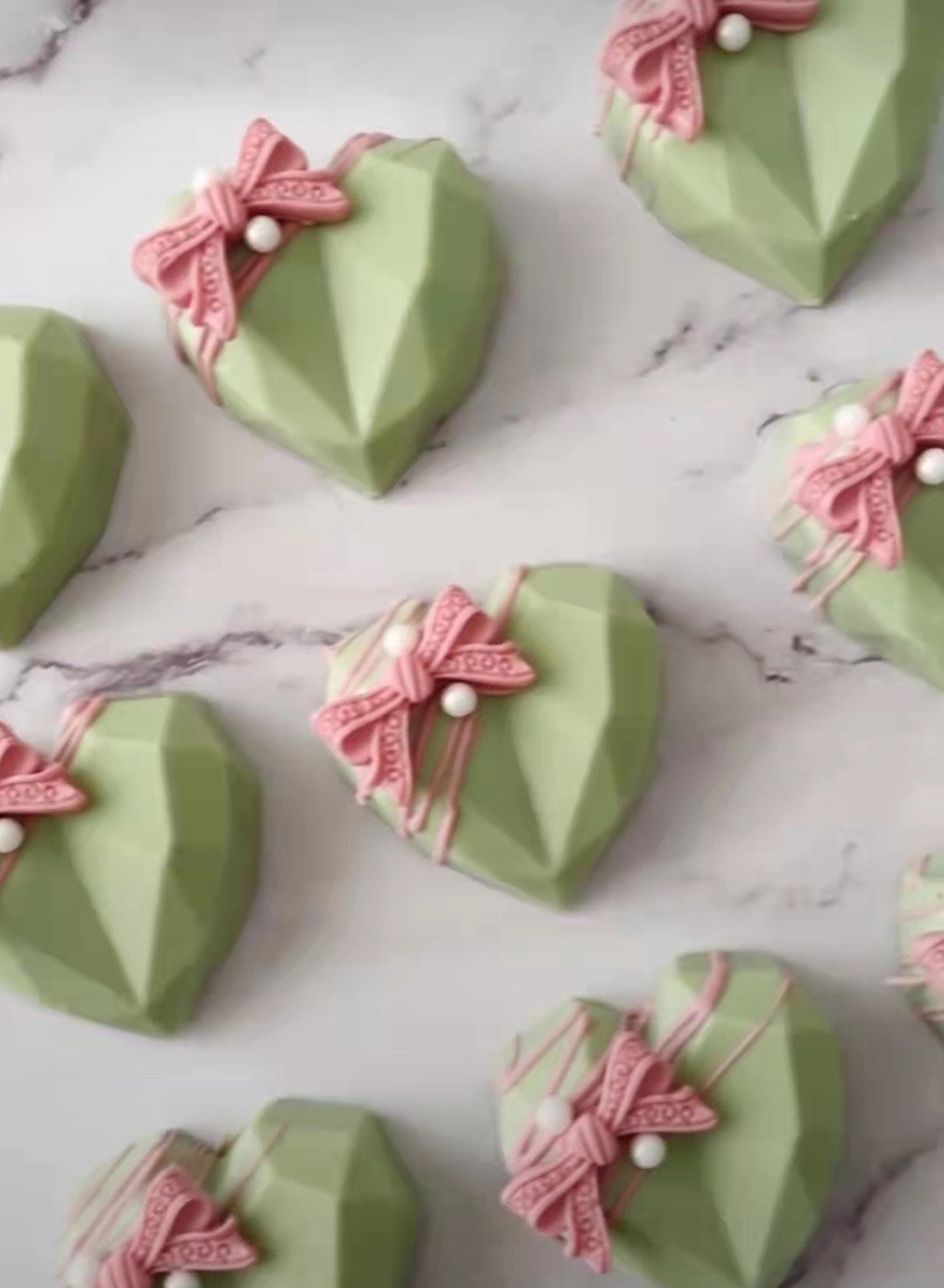 Ribbon & bows silicone mould cake decorating silicon mold
