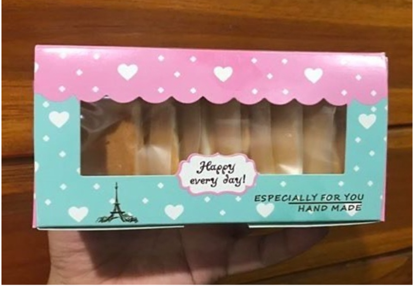 Mooncake box / Cake box/ cupcake/ Brownie / cream puff packaging box cake pastry packing box