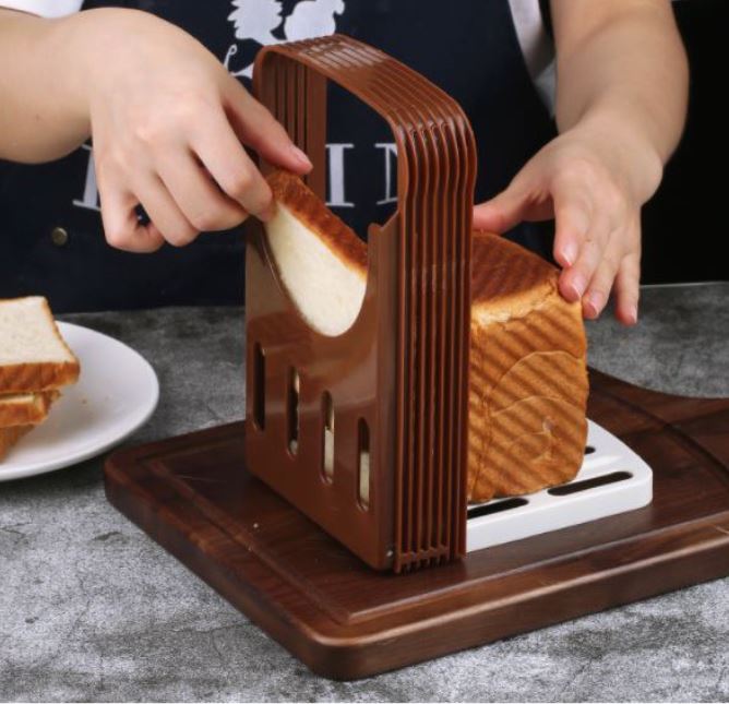 🇸🇬 Bread slicer tool loaf slicing baking tool