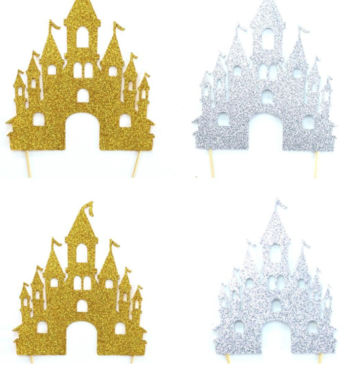 1pc castle fairy tale cake topper fairy tale princess cake toppers