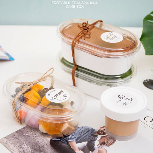 π₯ 10pcs tiramisu cup mousse cups dessert cup tray sorbet ice cream container plastic packaging box